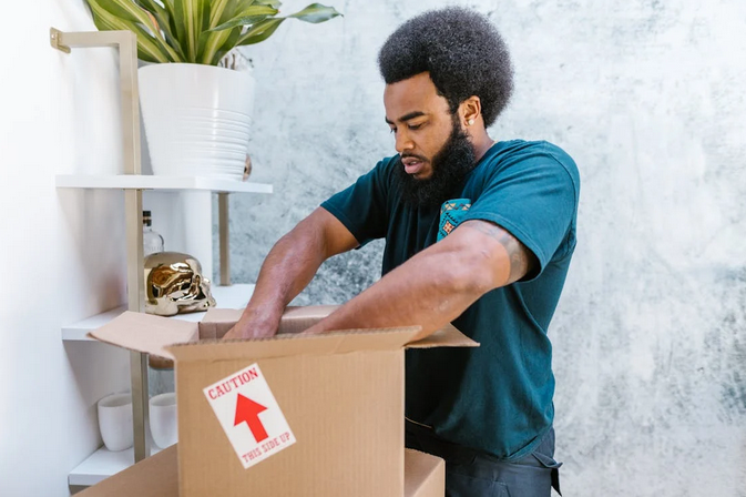 packing items
